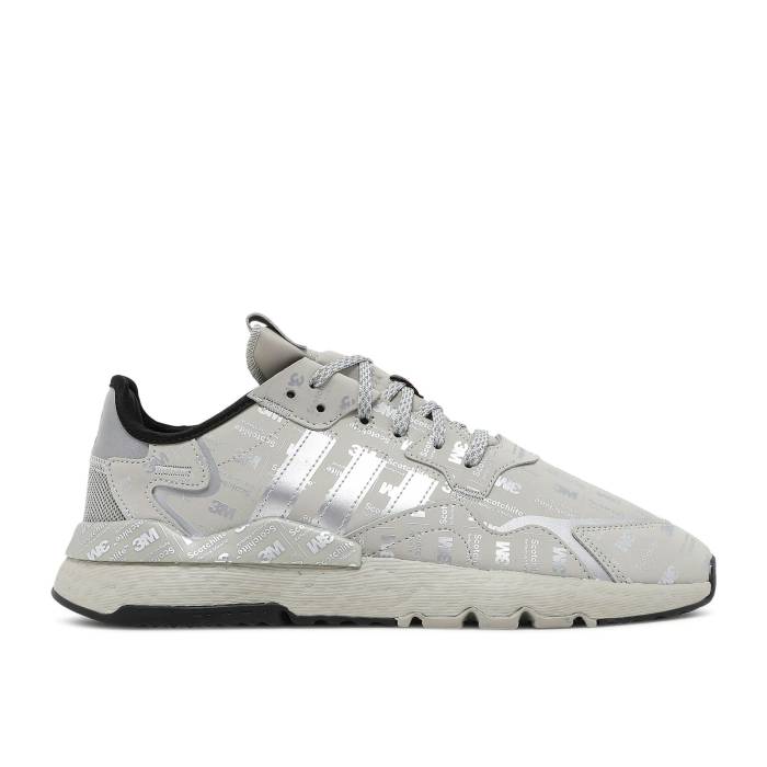 アディダス Adidas 【 3M X Nite Jogger \'3M Logo Print - Metal Grey\' Men Metal Grey/Silver Metallic/Metal Grey 】 ジョガーパンツ ロゴ メタル メンズ メタル 灰色 グレー Silver 銀色・シルバー|スニケス