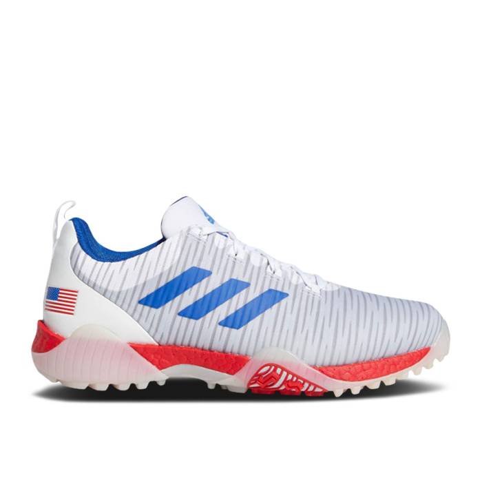 アディダス Adidas 【 Codechaos \u0027Nations Pack - Usa\u0027 Men Cloud White/Royal Blue/Scarlet 】 メンズ 白いこと 白いこと 青碧 青碧