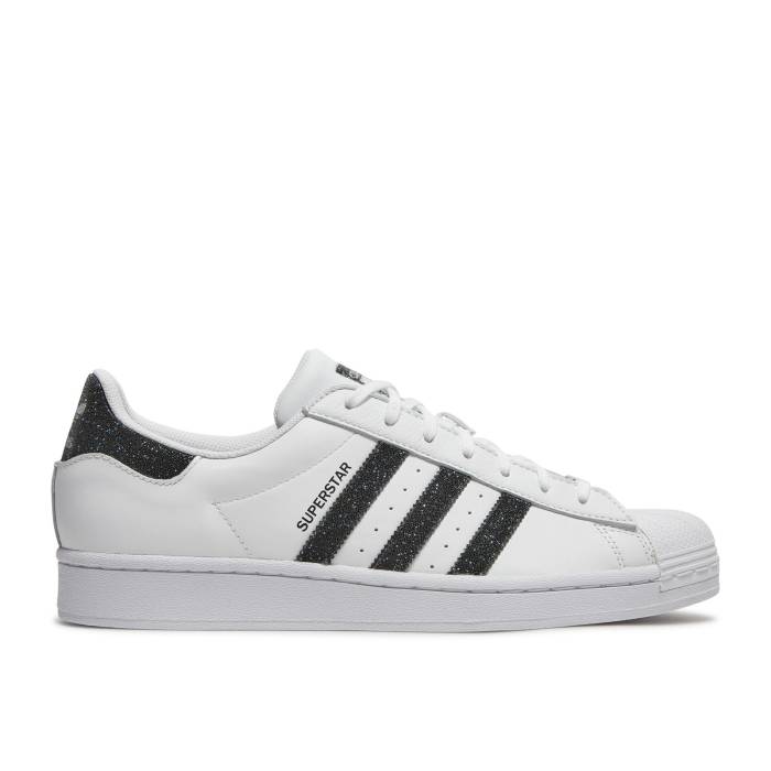 アディダス Adidas 【 Swarovski X Superstar \u0027White Black\u0027 Men Footwear White/Core Black/Silver Metallic 】 Superstar はやりっ児 メンズ 白いこと 白いこと 中核グループ 黒いこと 黒いこと Silver しろがね色・しろがね色