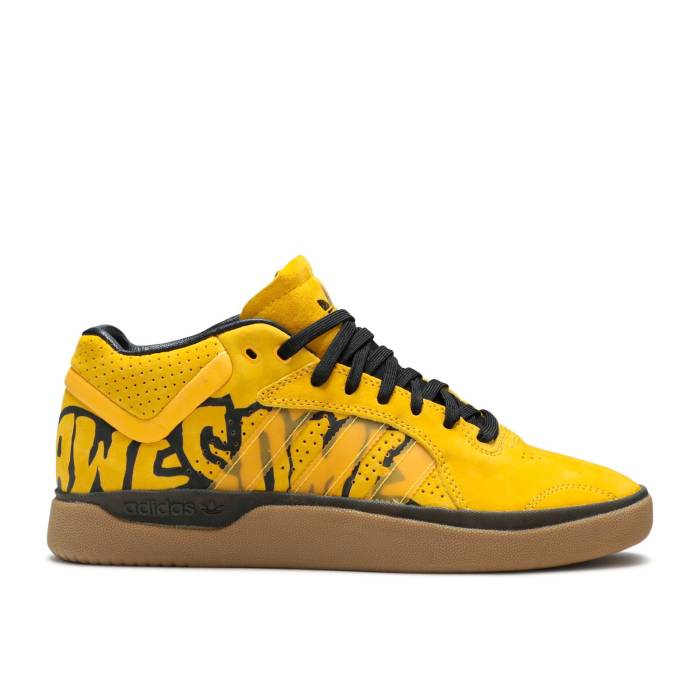 アディダス Adidas 【 Fucking Awesome X Tyshawn 'Active Gold Gum' Men Active Gold/Core Black/Gum 】 ゴールド メンズ ゴールド コア 黒色 ブラック｜スニケス