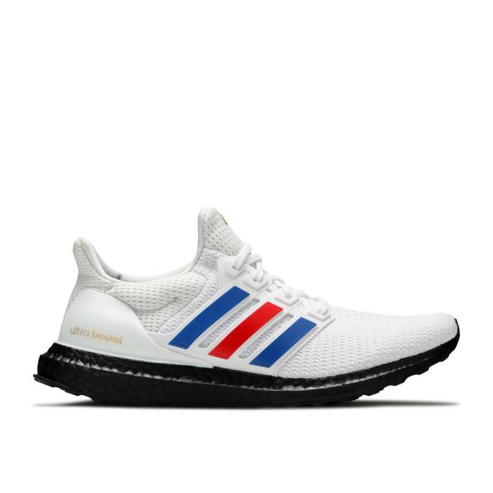アディダス Adidas 【 Ultraboost 2.0 'Usa' Men Cloud White/Royal Blue/Scarlet 】 メンズ 白色 ホワイト 青色 ブルー