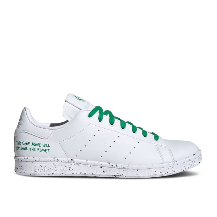 アディダス Adidas 【 Stan Smith \u0027Clean Classics Collection - White Green\u0027 Men Cloud White/Cloud White/Green 】 寄せあわせ 白いこと 白いこと メンズ 白いこと 白いこと green 緑・緑であること