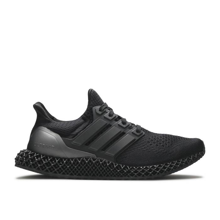 アディダス Adidas 【 Ultra 4D 'Triple Black' Men Core Black/Core Black/Carbon 】 ultra ウルトラ メンズ コア 黒色 ブラック カーボン