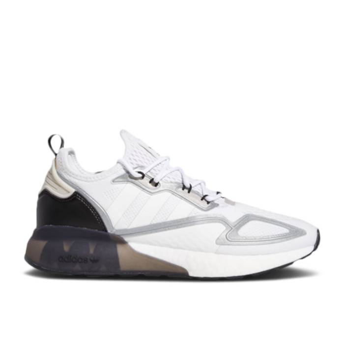 アディダス Adidas 【 Zx 2K Boost Cloud White Black Men Cloud White/Cloud White/Core Black 】 ブースト 白色 ホワイト メンズ 白色 ホワイト コア 黒色 ブラック