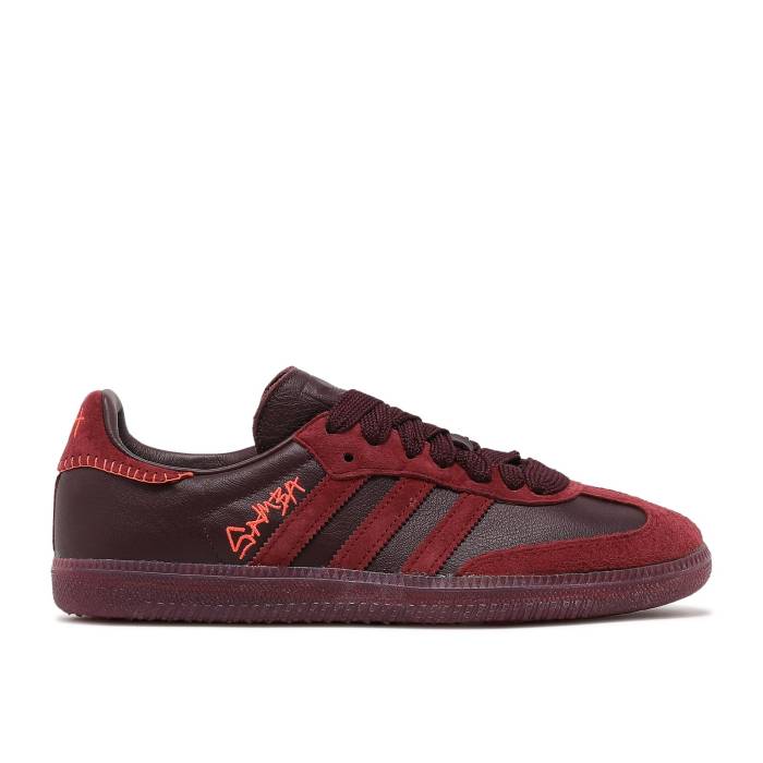 アディダス Adidas 【 Jonah Hill X Samba \u0027Maroon\u0027 Men Maroon/Noble Maroon/Ecru Tint 】 サンバ メンズ マルーン