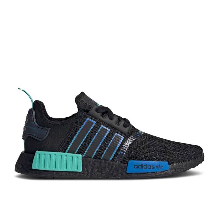 アディダス Adidas 【 Nmd_R1 'Gaming Pack' Men Core Black/Core Black/Core Black 】 メンズ コア 黒色 ブラック