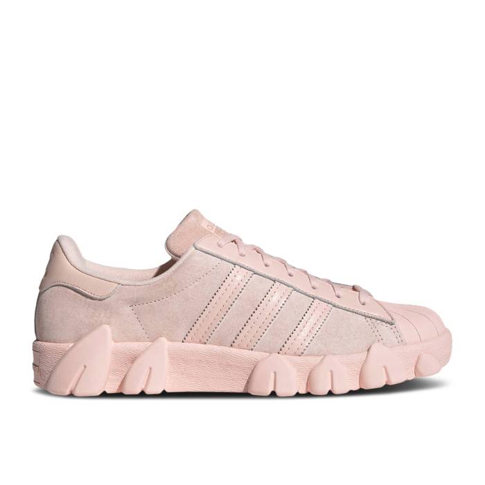 アディダス Adidas 【 Angel Chen X Superstar 80S \u0027Icey Pink\u0027 Men Icey Pink/Icey Pink/Cloud White 】 Superstar はやりっ児 メンズ pink さくら色 白いこと 白いこと