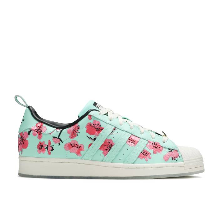 アディダス Adidas 【 Arizona X Superstar \u0027Green Tea With Ginseng And Honey\u0027 Men Chalk White/Chalk White/Chalk White 】 アリゾナ Superstar はやりっ児 メンズ 白いこと 白いこと