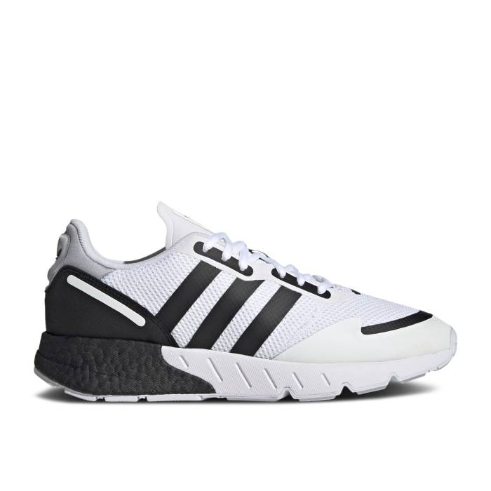 アディダス Adidas 【 Zx 1K Boost White Black Men Cloud White/Core Black/Halo Silver 】 ブースト メンズ 白色 ホワイト コア 黒色 ブラック Silver 銀色・シルバー