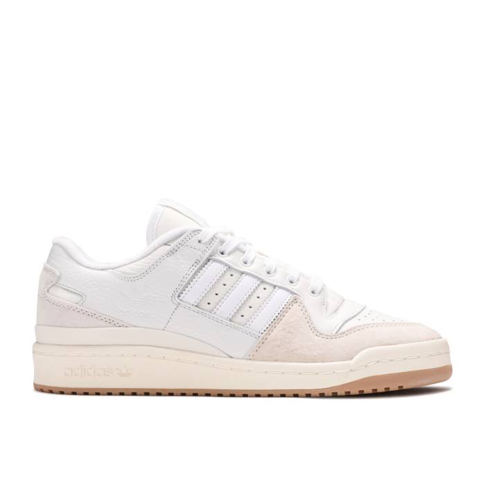 アディダス Adidas 【 Forum 84 Low Adv 'White Gum' Men Chalk White/Cloud White/Cloud White 】 フォーラム メンズ 白色 ホワイト