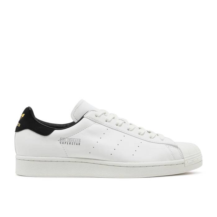 アディダス Adidas 【 Superstar Pure \u0027Los Angeles\u0027 Men Cloud White/Core Black/Gold Metallic 】 Superstar はやりっ児 純然たる メンズ 白いこと 白いこと 中核グループ 黒いこと 黒いこと ゴールド