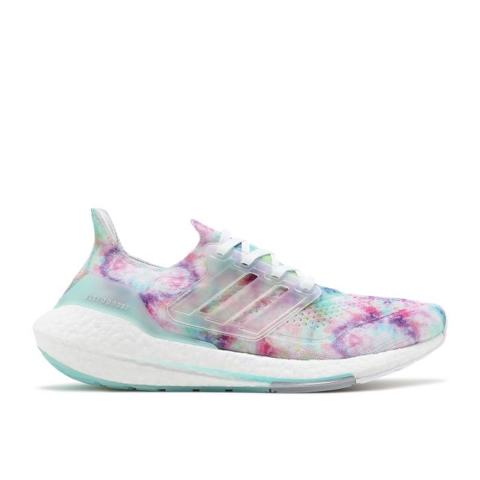 アディダス Adidas 【 Wmns Ultraboost 21 \u0027Tie-Dye\u0027 Women Cloud White/Cloud White/Mint Ton 】 レディース 白いこと 白いこと