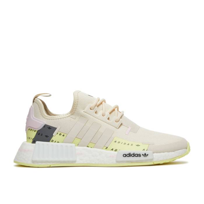 アディダス Adidas 【 Wmns Nmd_R1 \u0027Wonder White Pulse Yellow\u0027 Women Wonder White/Wonder White/Pulse Yellow 】 白いこと 白いこと レディース 白いこと 白いこと yellow 黄味がかった・黄色