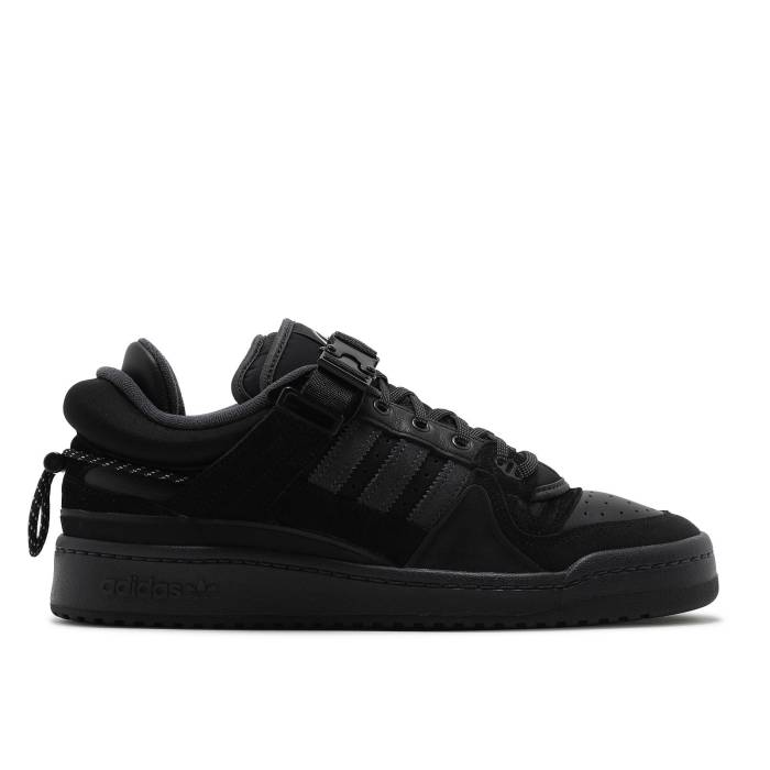 アディダス Adidas 【 Bad Bunny X Forum Buckle Low Back To School Men Core Black/Core Black/Core Black 】 フォーラム バックル メンズ コア 黒色 ブラック