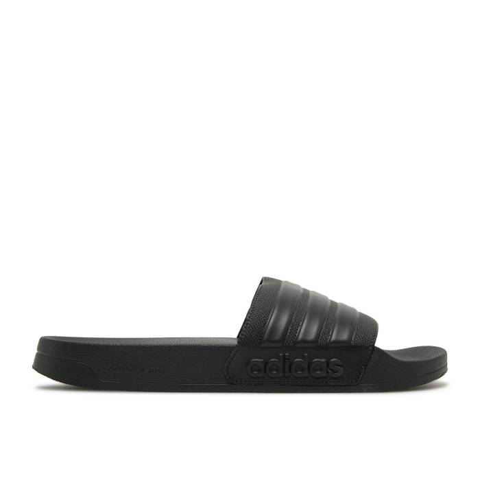 アディダス Adidas 【 Adilette Shower Slide \u0027Triple Black\u0027 Men Core Black/Core Black/Core Black 】 アディレッタ Slide サンダル メンズ 中核グループ 黒いこと 黒いこと
