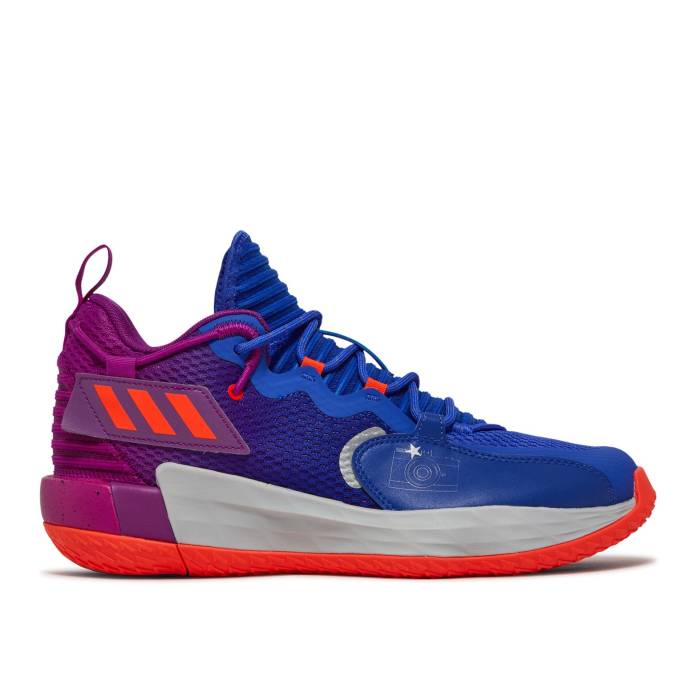 アディダス Adidas 【 Dame 7 Extply \u0027Say Cheese\u0027 Men Sonic Fuchsia/Solar Red/Sonic Ink 】 メンズ Red 赤・赤いこと