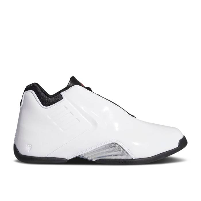 アディダス Adidas 【 T-Mac 3 \u0027Lesson\u0027 Men White/Black 】 メンズ 白いこと 白いこと 黒いこと 黒いこと