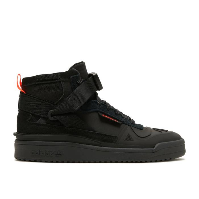 アディダス Adidas 【 Forum High Gtx \u0027Core Black\u0027 Men Core Black/Carbon/Solar Red 】 討論会 御機嫌 メンズ 中核グループ 黒いこと 黒いこと 炭素 Red 赤・赤いこと