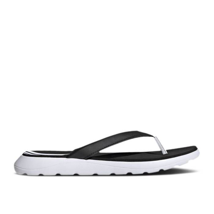 アディダス Adidas 【 Wmns Comfort Flip Flop \u0027White Black\u0027 Women Cloud White/Core Black/Cloud White 】 レディース 白いこと 白いこと 中核グループ 黒いこと 黒いこと