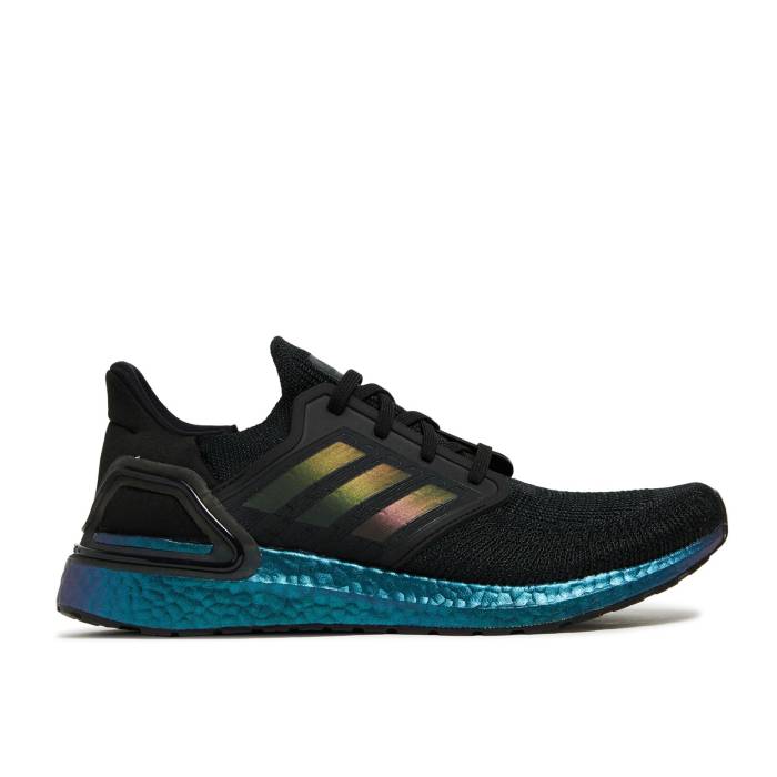 アディダス Adidas 【 Ultraboost 20 'Black Signal Cyan' Men Core Black/Core Black/Signal Cyan 】 メンズ コア 黒色 ブラック シアン|スニケス