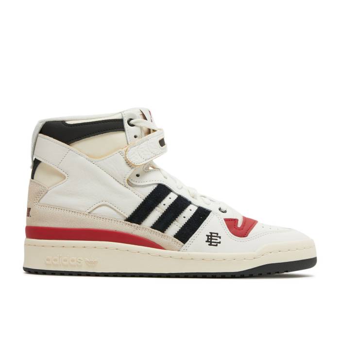 アディダス Adidas 【 Eric Emanuel X Midnight Madness X Forum 84 High \u0027Louisville Cardinals\u0027 Men Cloud White/Core Black/Team Power Red 】 マッドネス 討論会 御機嫌 メンズ 白いこと 白いこと 中核グループ 黒いこと 黒いこと Team 野球クラブ