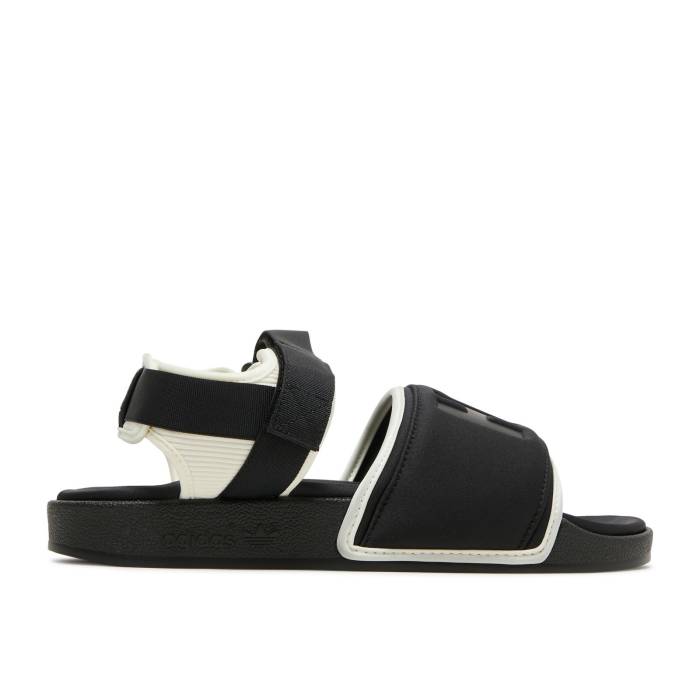 アディダス Adidas 【 Pharrell X Adilette 2.0 Slide \u0027Black White\u0027 Men Core Black/Off White/Core Black 】 アディレッタ Slide サンダル メンズ 中核グループ 黒いこと 黒いこと 白いこと 白いこと