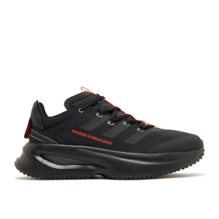 アディダス Adidas 【 Fluidflash \u0027Black Solar Red\u0027 Men Core Black/Core Black/Solar Red 】 メンズ 中核グループ 黒いこと 黒いこと Red 赤・赤いこと