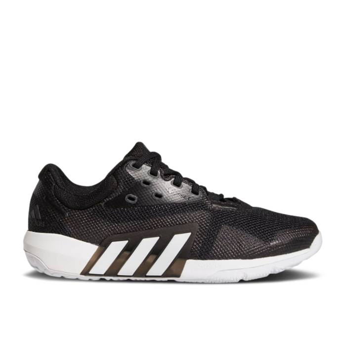 アディダス Adidas 【 Wmns Dropset \u0027Black White\u0027 Women Core Black/Cloud White/Grey Six 】 レディース 中核グループ 黒いこと 黒いこと 白いこと 白いこと 薄墨色 薄墨色 スニーカー-レディース靴-靴