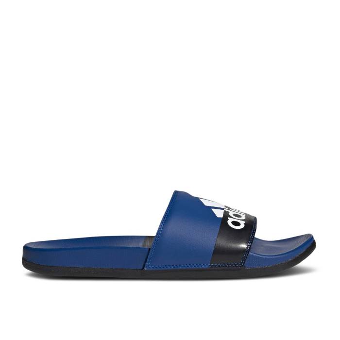 アディダス Adidas 【 Adilette Comfort Slide \u0027Royal Blue\u0027 Men Royal Blue/Cloud White/Core Black 】 アディレッタ Slide サンダル メンズ 青碧 青碧 白いこと 白いこと 中核グループ 黒いこと 黒いこと