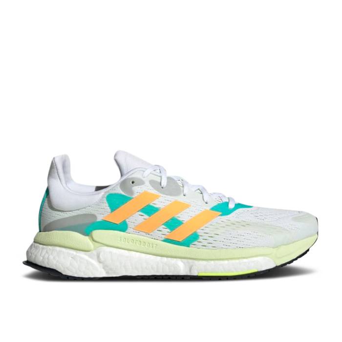 アディダス Adidas 【 Solar Boost 4 'White Mint Rush' Men Cloud White/Flash Orange/Mint Rush 】 ブースト メンズ 白色 ホワイト orange 橙・オレンジ rush ラッシュ