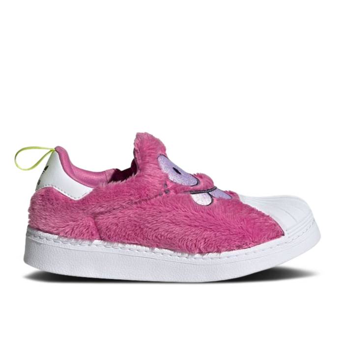 アディダス Adidas 【 Kevin Lyons X Superstar 360 J 'Monster Face' Youth Clear Pink/Shadow Navy/Cloud White 】 ケビン Superstar スーパースター ジュニア キッズ pink ピンク シャドー・シャドウ 紺色 ネイビー 白色 ホ