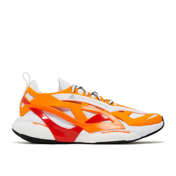 アディダス Adidas 【 Stella Mccartney X Wmns Solarglide \u0027Crew Orange White\u0027 Women Crew Orange/Active Orange/Cloud White 】 orange 橙・オレンジ色 レディース 労働者の一団 orange 橙・オレンジ色 白いこと 白いこと