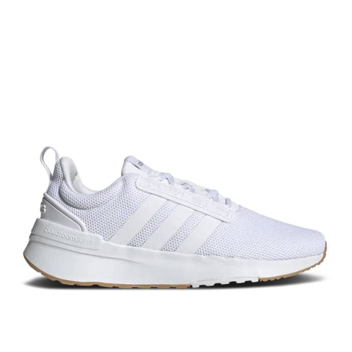 アディダス Adidas 【 Wmns Racer Tr21 \u0027White Gum\u0027 Women Cloud White/Cloud White/Grey Two 】 レディース 白いこと 白いこと 薄墨色 薄墨色