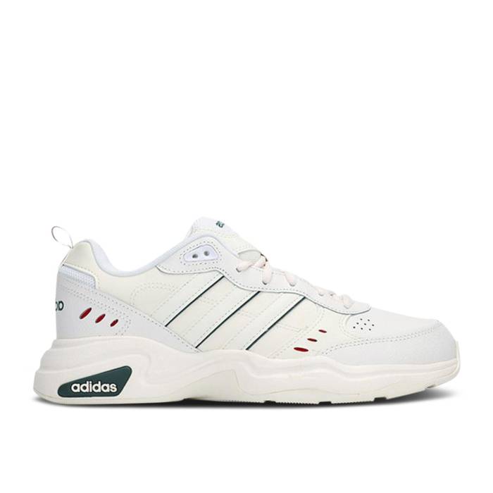 アディダス Adidas 【 Strutter \u0027White Dark Green\u0027 Men 】 メンズ