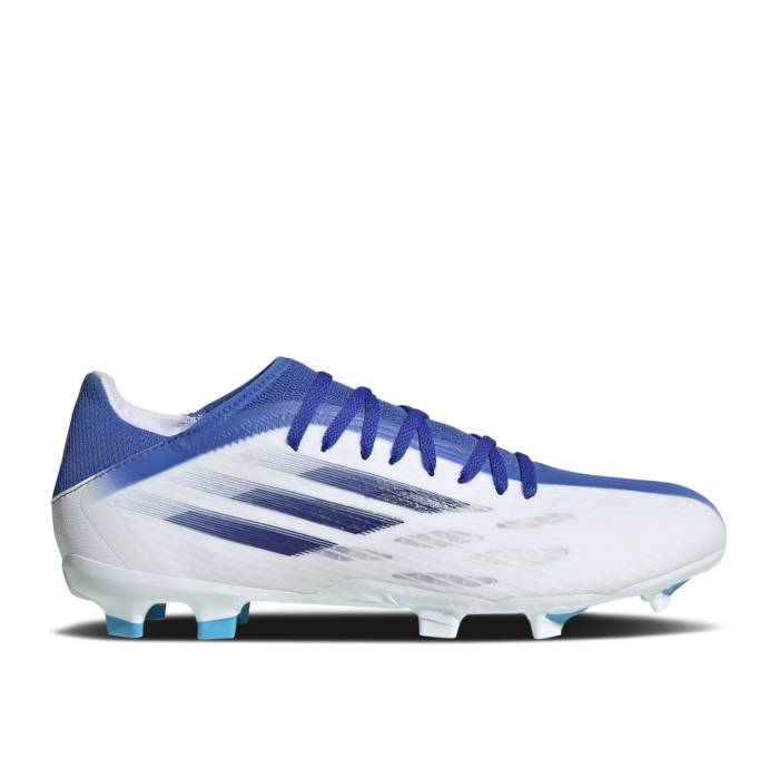 アディダス Adidas 【 X Speedflow.3 Fg 'White Legacy Indigo' Men Cloud White/Legacy Indigo/Hi-Res Blue 】 legacy レガシー メンズ 白色 ホワイト legacy レガシー 藍色・インディゴ 青色 ブルー