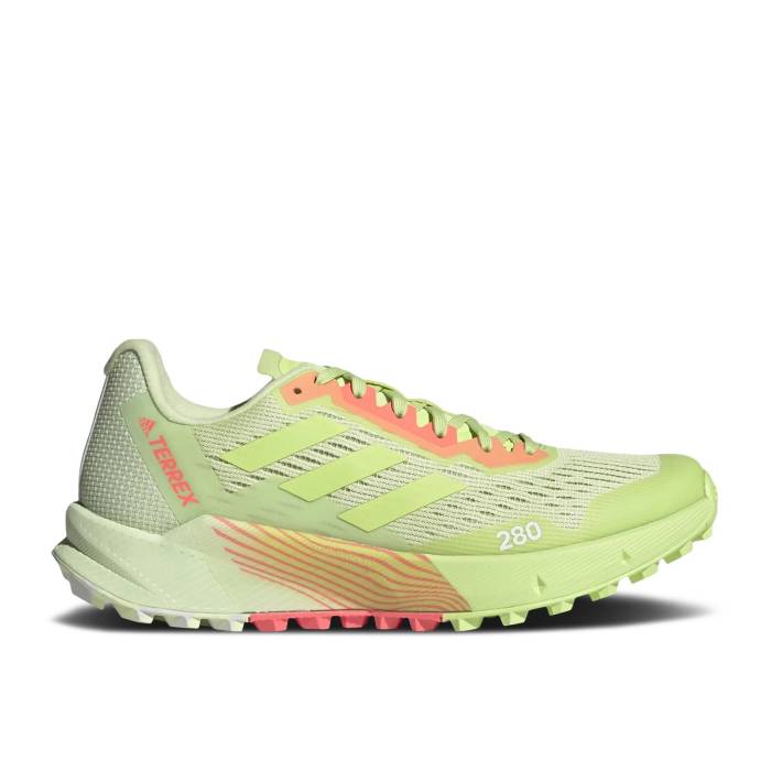 アディダス Adidas 【 Wmns Terrex Agravic Flow 2 'Pulse Lime Turbo' Women Pulse Lime/Turbo/Cloud White 】 フローレス ライム レディース ライム ターボ 白色 ホワイト