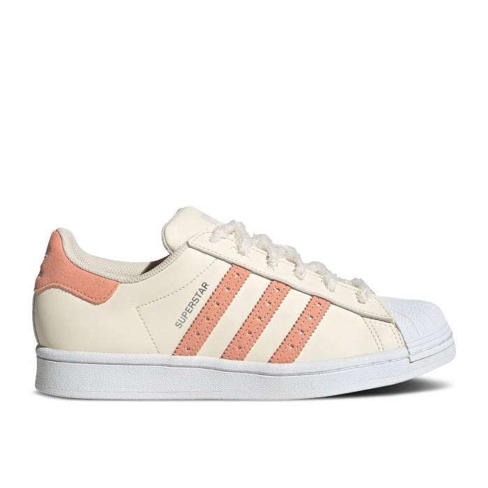 アディダス Adidas 【 Wmns Superstar \u0027Wonder White Ambient Blush\u0027 Women Wonder White/Ambient Blush/Crystal White 】 Superstar はやりっ児 白いこと 白いこと レディース 白いこと 白いこと