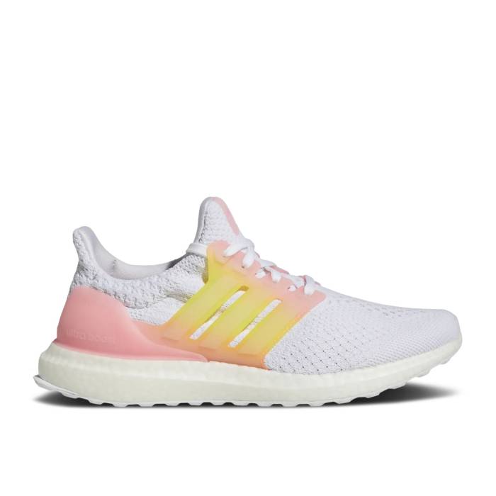 アディダス Adidas 【 Wmns Ultraboost 5.0 Dna \u0027White Beam Pink\u0027 Women Cloud White/Cloud White/Beam Pink 】 レディース 白いこと 白いこと pink サクラ色