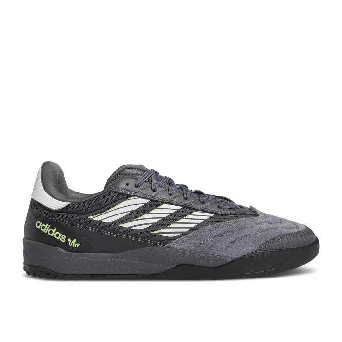 アディダス Adidas 【 Copa Nationale 'Grey Pulse Lime' Men Grey Five/Cloud White/Pulse Lime 】 メンズ 灰色 グレー 白色 ホワイト ライム｜スニケス