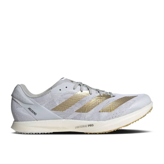 アディダス Adidas 【 Tinman Elite X Adizero Avanti Tyo 'White Gold Metallic' Men Cloud White/Gold Metallic/Grey Two 】 エリート アディゼロ アバンティ・アヴァンティ ゴールド メンズ 白色 ホワイト ゴールド 灰色|スニケス