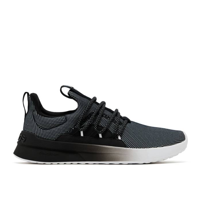 アディダス Adidas 【 Lite Racer Adapt 4.0 Cloudfoam \u0027White Black\u0027 Men Cloud White/Core Black/Cloud White 】 ともし火 アダプト メンズ 白いこと 白いこと 中核グループ 黒いこと 黒いこと