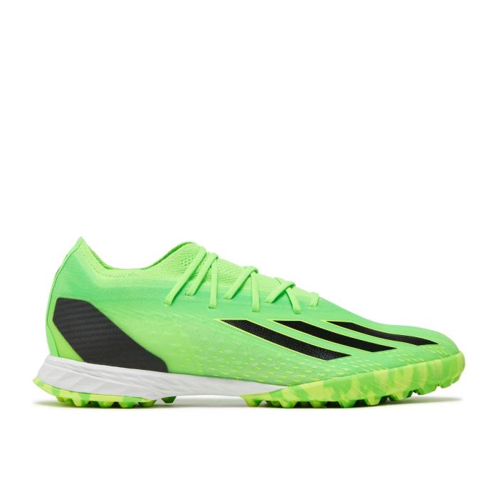 アディダス Adidas 【 X Speedflow.1 Tf \u0027Game Data Pack\u0027 Men Solar Green/Core Black/Solar Yellow 】 メンズ green 緑・緑であること 中核グループ 黒いこと 黒いこと yellow 黄味がかった・黄色