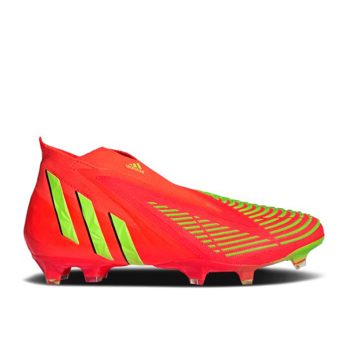 アディダス Adidas 【 Predator Edge+ Fg \u0027Game Data Pack\u0027 Men Solar Red/Team Solar Green/Core Black 】 プレデター メンズ Red 赤・赤いこと Team 野球クラブ green 緑・緑であること 中核グループ 黒いこと 黒いこと