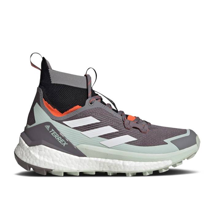 アディダス Adidas 【 Wmns Terrex Free Hiker 2 \u0027Trace Grey Crystal White\u0027 Women Trace Grey/Crystal White/Impact Orange 】 無償性 薄墨色 薄墨色 レディース 薄墨色 薄墨色 白いこと 白いこと 差しひびき orange 橙・オレンジ色