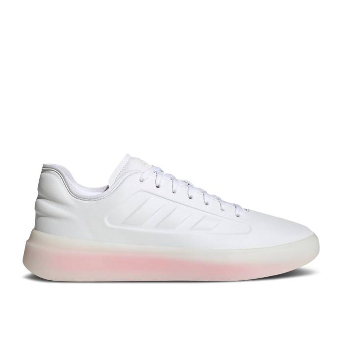 アディダス Adidas 【 Zntasy \u0027White Bright Red\u0027 Men Cloud White/Cloud White/Bright Red 】 メンズ 白いこと 白いこと Red 赤・赤いこと