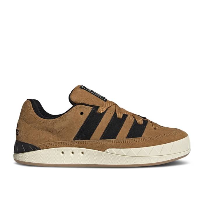 アディダス Adidas 【 Atmos X Adimatic \u0027Og Shoebox\u0027 Men Mesa/Core Black/Cream White 】 メンズ 中核グループ 黒いこと 黒いこと 皮膚軟化剤 白いこと 白いこと