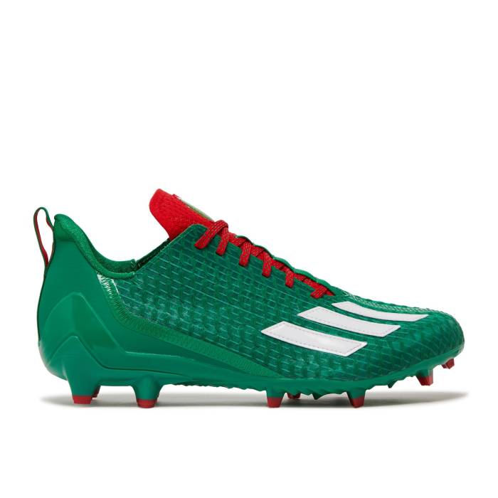 アディダス Adidas 【 Adizero Cleats \u0027Tabasco\u0027 Men Team Green/Cloud White/Vivid Red 】 アディゼロ クリーツ スパイク メンズ Team 野球クラブ green 緑・緑であること 白いこと 白いこと Red 赤・赤いこと