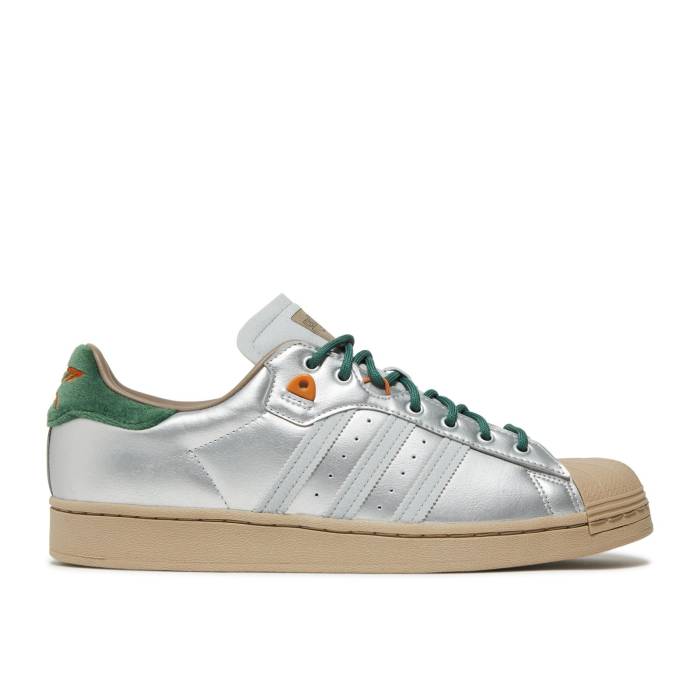 アディダス Adidas 【 Yanwai X Superstar 'Adilicious City Series' Men Matte Silver/Green Oxide/Tech Copper 】 Superstar スーパースター シティ メンズ Silver 銀色・シルバー green 緑・グリーン テック 銅色 コッパー|スニケス
