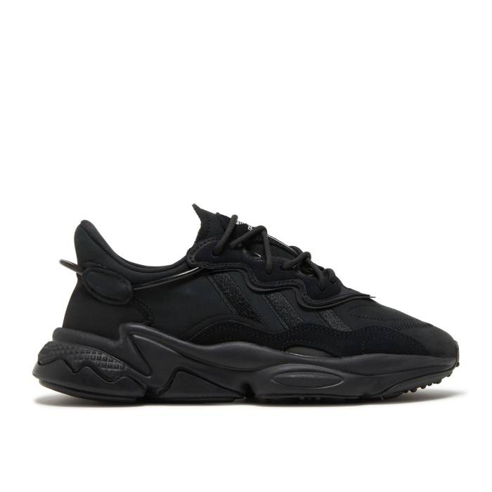 アディダス Adidas 【 Wmns Ozweego \u0027Triple Black\u0027 Women Core Black/Core Black/Silver Metallic 】 レディース 中核グループ 黒いこと 黒いこと Silver しろがね色・しろがね色