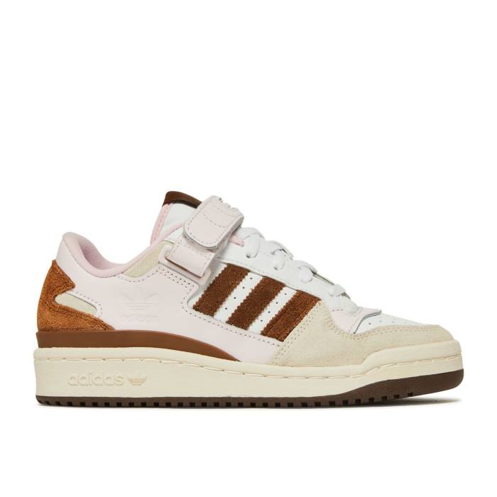 アディダス Adidas 【 Wmns Forum Low 'Chocolate To My Strawberry' Women Cloud White/Pantone/Cream White 】 フォーラム レディース 白色 ホワイト クリーム